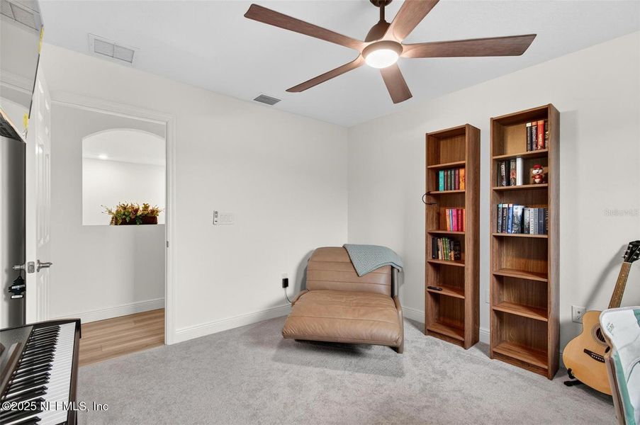 Furnished interior view inside a new home in Sawmill Creek at Palm Coast Park, Palm Coast (Image 9).