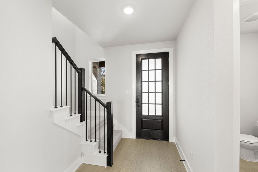 Spacious, unfurnished interior of a new home in Garden Collection at Union Park, Little Elm (Image 13). Spacious, unfurnished interior of a new home in Garden Collection at Union Park, Little Elm (Image 13).