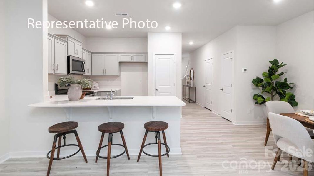 Furnished interior view inside a new home in Clark Creek Landing, Lincolnton (Image 4).