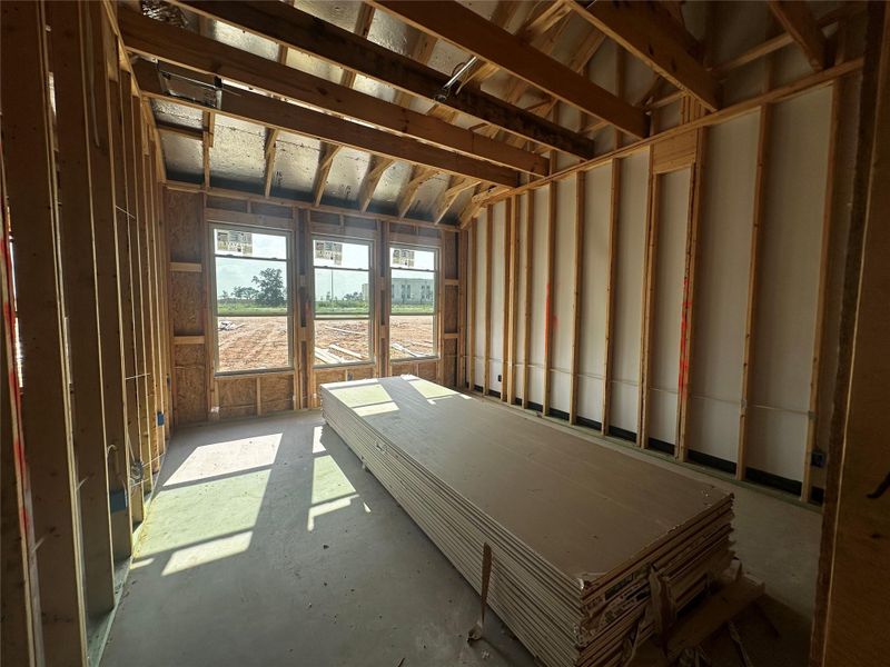 In-progress construction of a new home in Berry Creek Highlands, Georgetown, TX (Image 13).