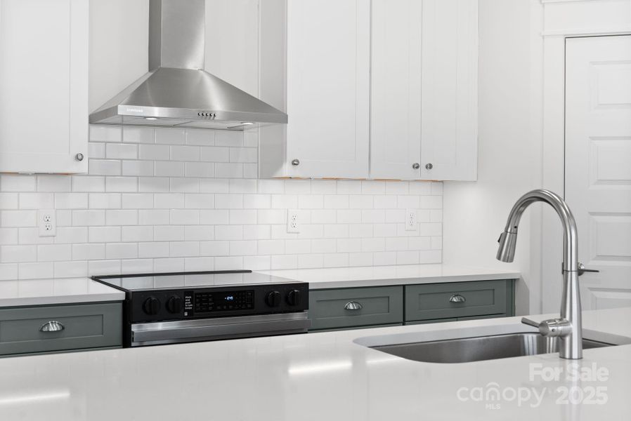 Close-up of interior finishes inside a home in , Asheville (Image 23).