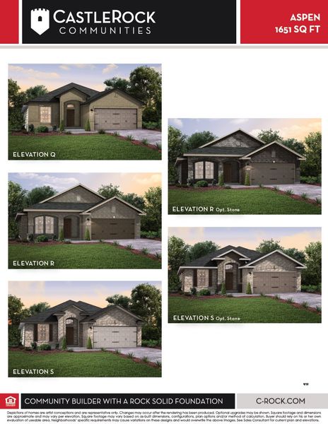 Front exterior of a new home in Westridge, McKinney, TX, highlighting curb appeal (Image 12). Front exterior of a new home in Westridge, McKinney, TX, highlighting curb appeal (Image 12).