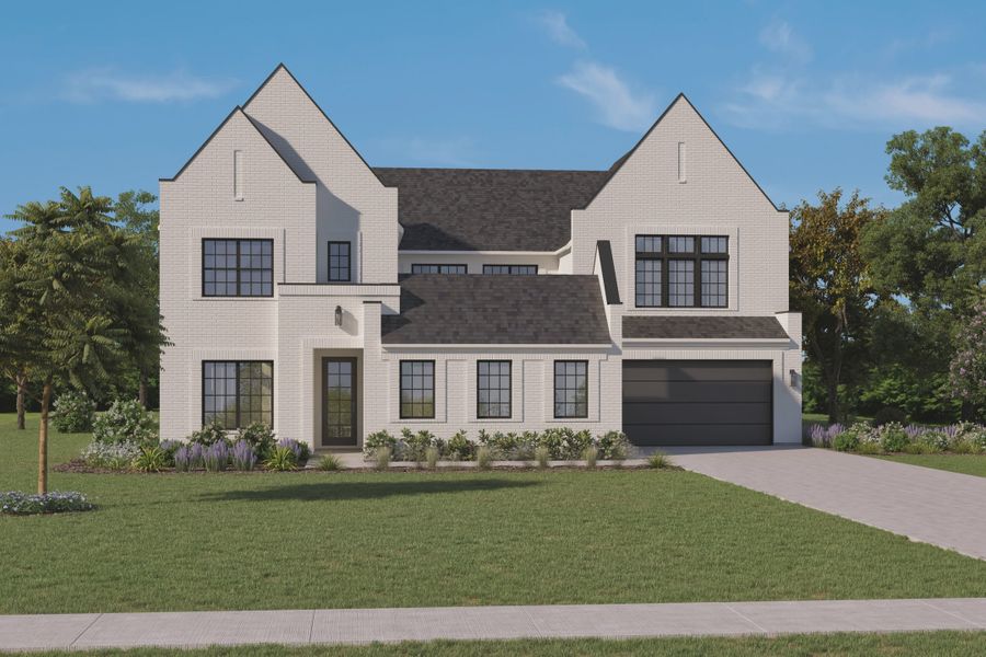 Representative exterior photo of a completed home built from the The Collin by Homebound in Mosaic, Prosper, TX (Image 4).