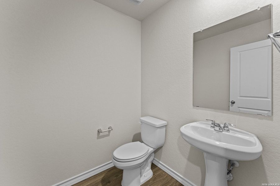 Furnished interior view inside a new home in Brookstone Creek, San Antonio (Image 4).