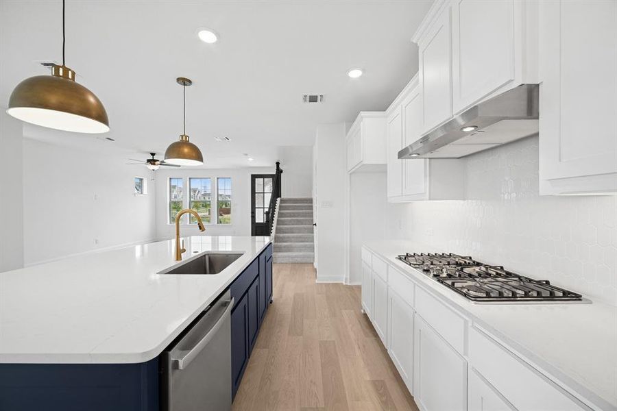 Furnished interior view inside a new home in Karis - Cottage Series, Crowley (Image 11).