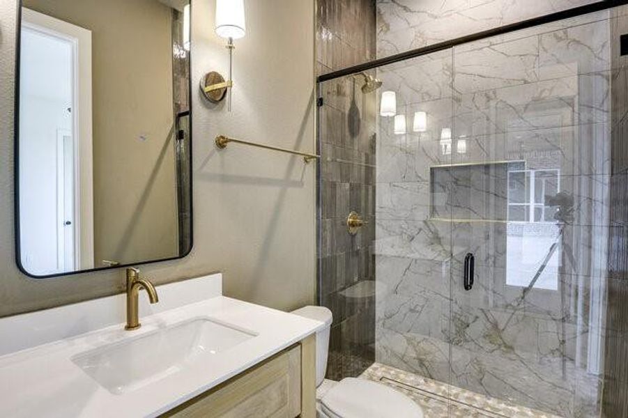 Furnished interior view inside a new home in , Midlothian (Image 4).