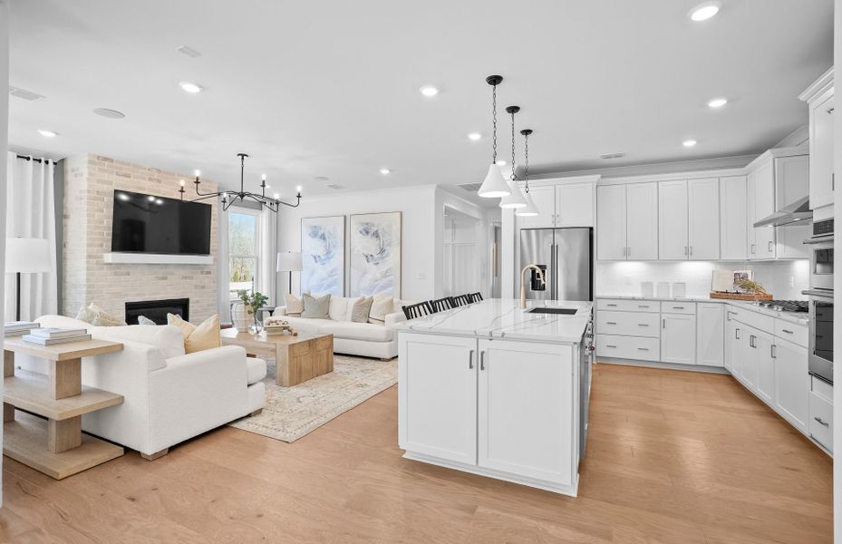 Representative furnished interior of a home built from the Mystique by Pulte Homes in Forest Creek, Waxhaw (Image 70).