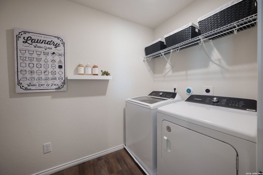 Furnished interior view inside a new home in Dove Song, Marion (Image 13).