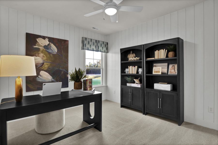 Furnished interior view inside a new home in , Summerville (Image 24).