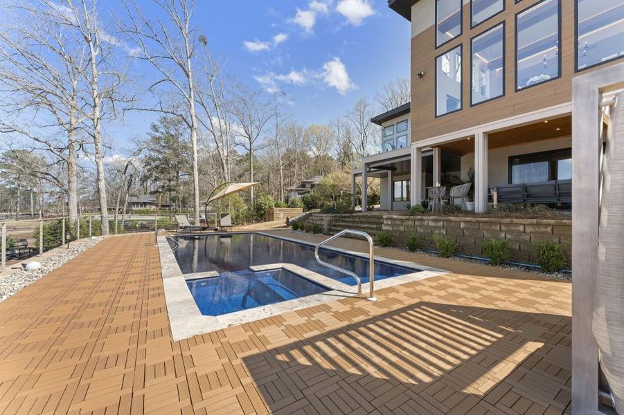 Exterior details and patio area of a home in , Jonesboro (Image 31).
