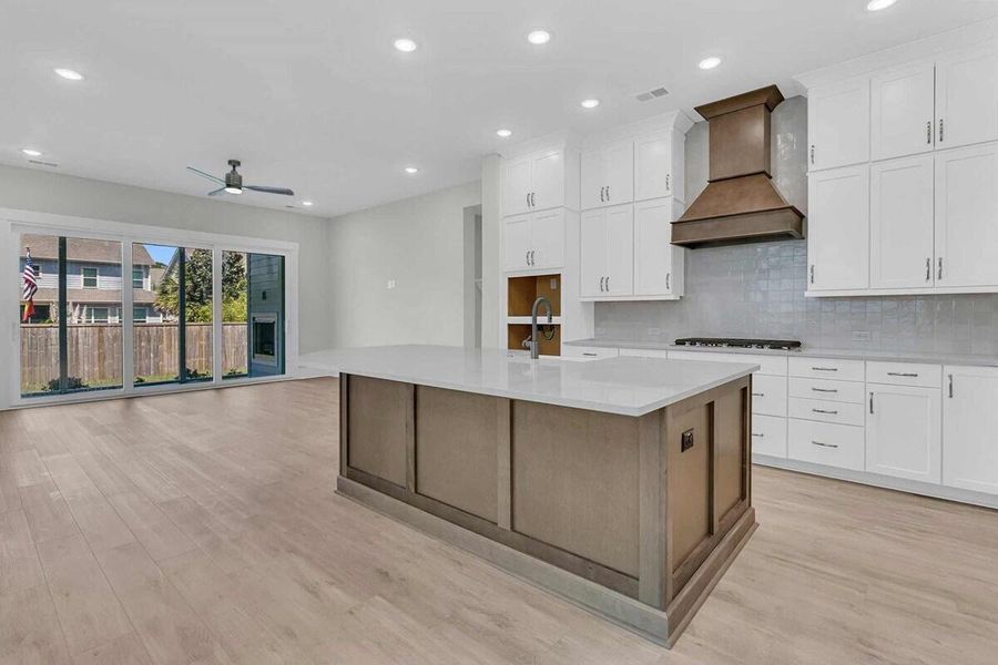 Furnished interior view inside a new home in Hidden Ponds Reserve, Awendaw (Image 10).