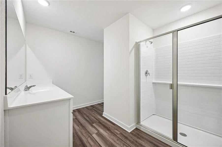 Furnished interior view inside a new home in Mt. Tabor Ridge, Dallas (Image 13).