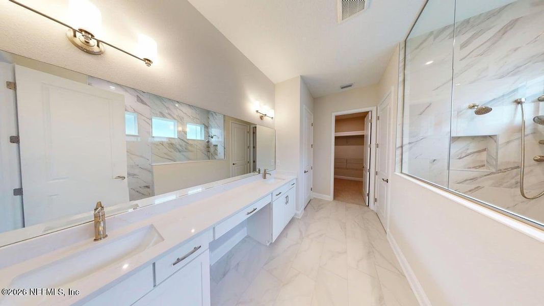 Furnished interior view inside a new home in RiverTown, St. Johns (Image 11).