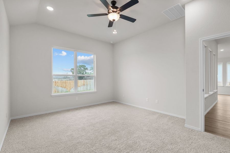 Representative unfurnished interior of a home built from the The Sequoia A by Davidson Homes LLC in Hickory Ridge, Elmendorf (Image 24).