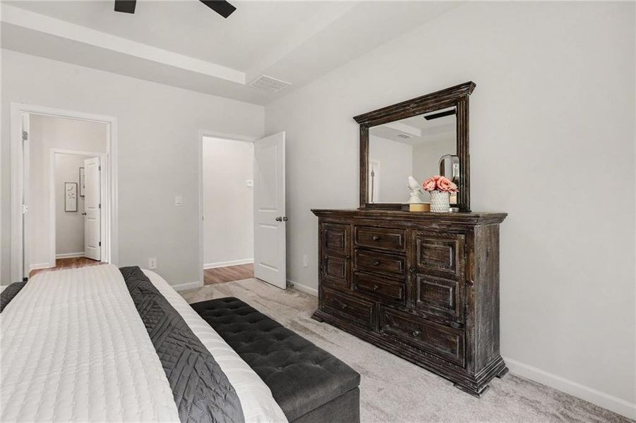 Furnished interior view inside a new home in , Canton (Image 7).