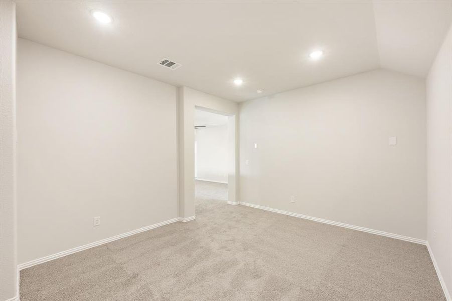 Spacious, unfurnished interior of a new home in Woodstone, Providence Village (Image 28).
