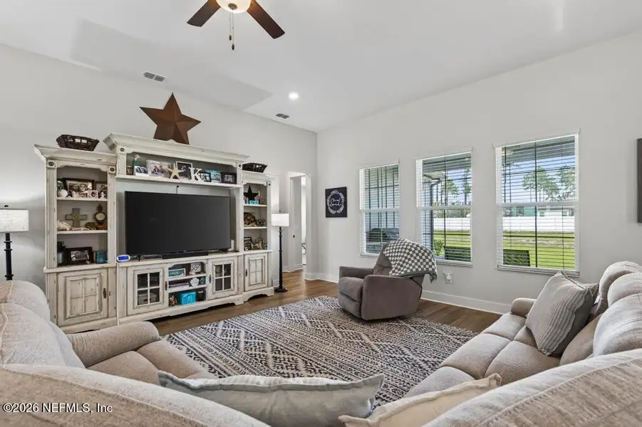 Furnished interior view inside a new home in , Hilliard (Image 52).