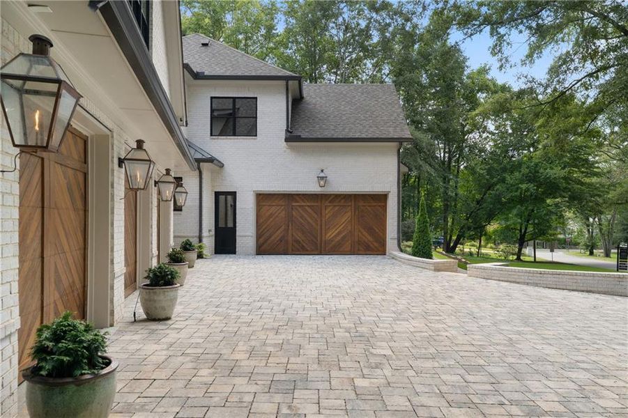 Exterior details and patio area of a home in , Alpharetta (Image 32).
