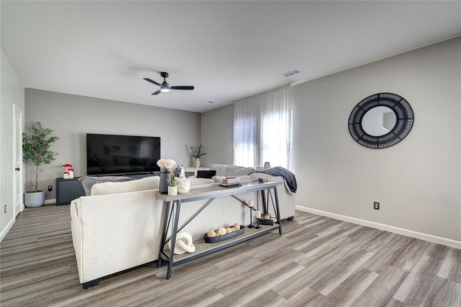 Furnished interior view inside a new home in Gateway Parks, Heath (Image 6). Furnished interior view inside a new home in Gateway Parks, Heath (Image 6).