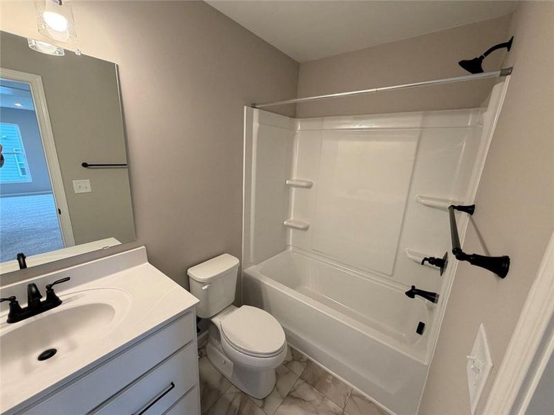 Furnished interior view inside a new home in Villas at Gold Creek, Dawsonville (Image 5).