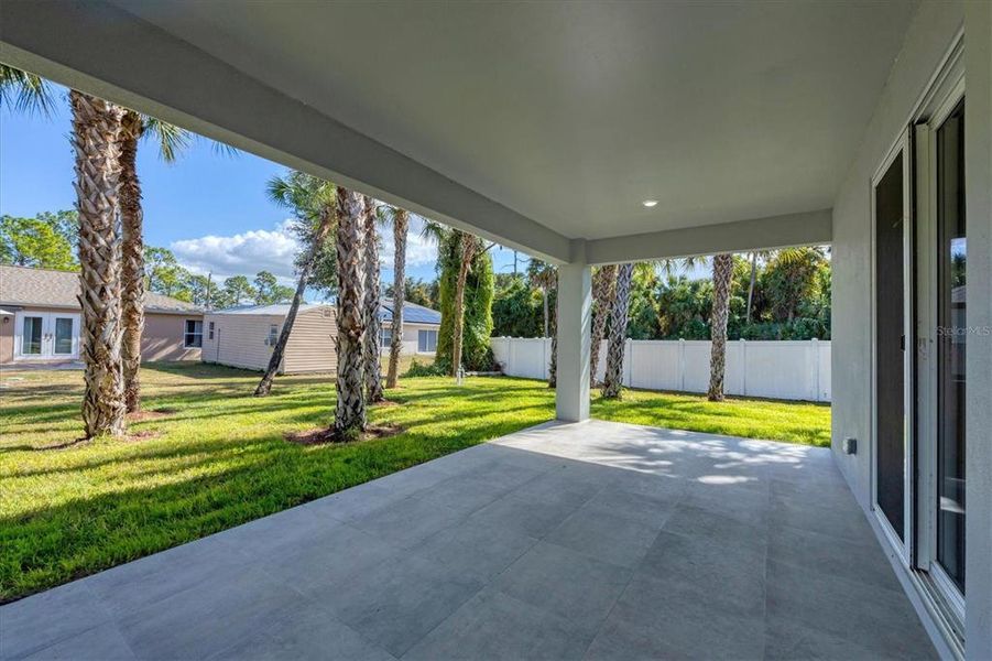 Exterior details and patio area of a home in , North Port (Image 23). Exterior details and patio area of a home in , North Port (Image 23).