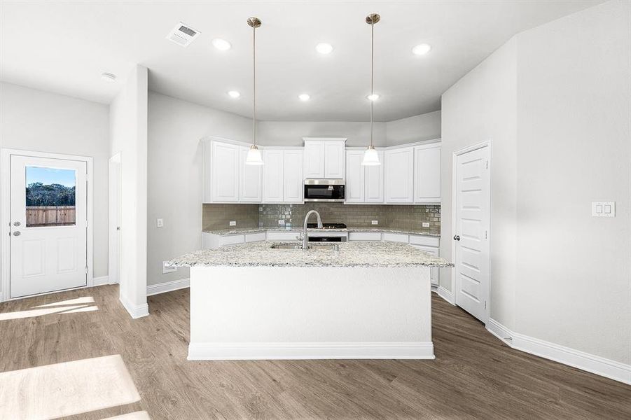 Furnished interior view inside a new home in , Greenville (Image 6).