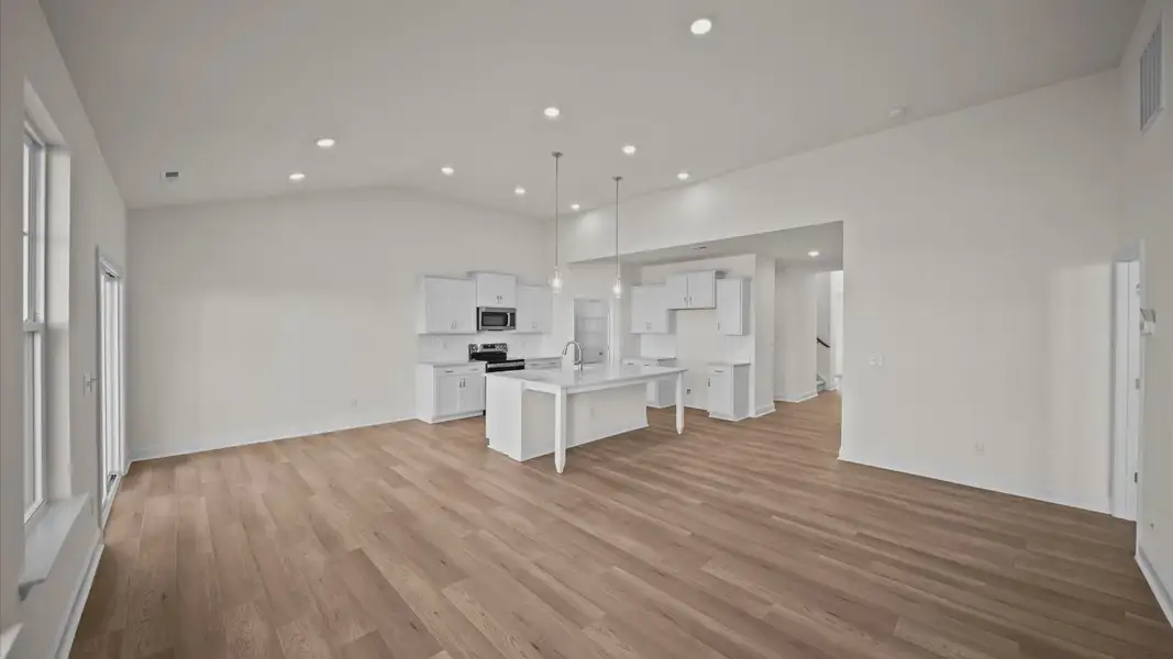 Furnished interior view inside a new home in Bellerose, Gibsonville (Image 12).