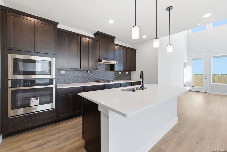 Furnished interior view inside a new home in Talley Fields, San Antonio (Image 10).