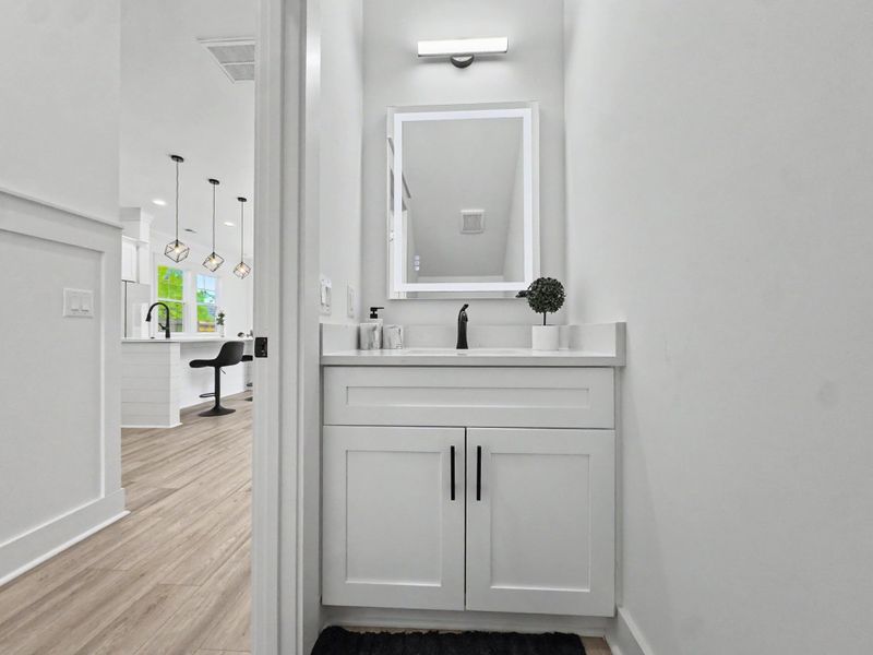 Furnished interior view inside a new home in , North Charleston (Image 31).