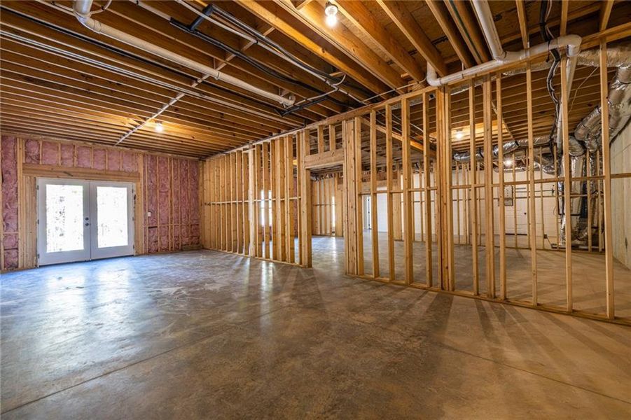 In-progress construction of a new home in , Dallas, GA (Image 66).