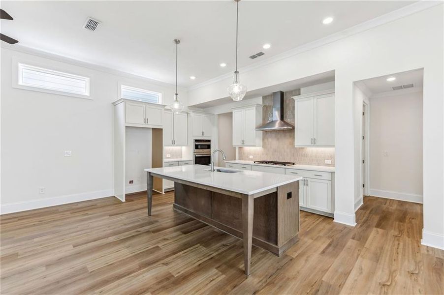 Furnished interior view inside a new home in Aberdeen, Hoschton (Image 5).