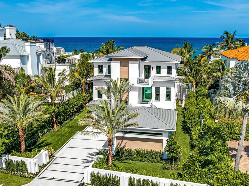 Front exterior of a new home in , Ocean Ridge, FL, highlighting curb appeal (Image 20).