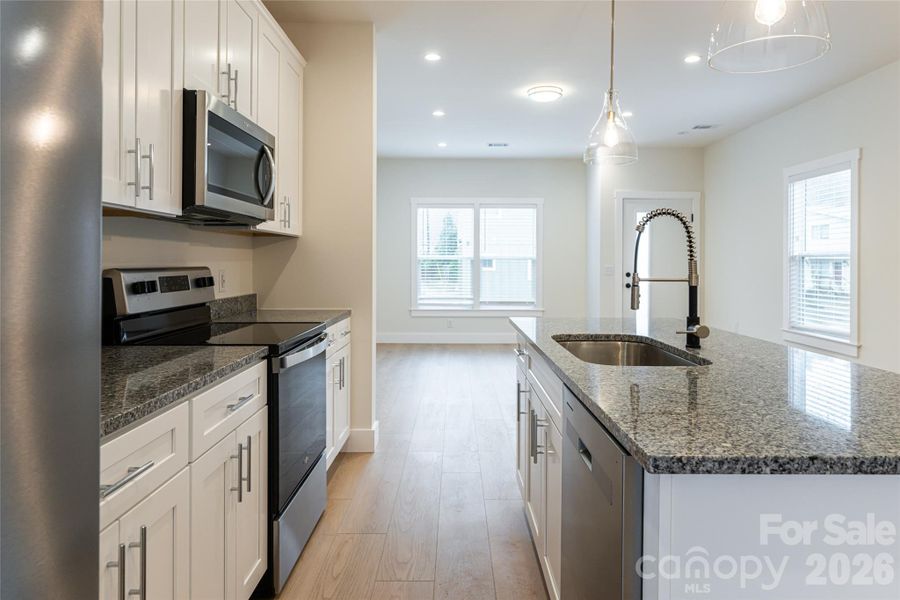 Furnished interior view inside a new home in , Asheville (Image 6).