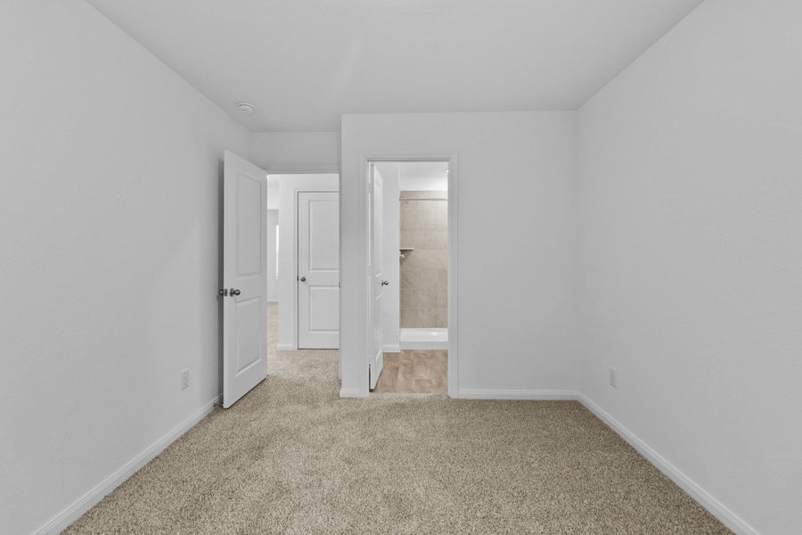 Spacious, unfurnished interior of a new home in William Trails, Willis (Image 20). Spacious, unfurnished interior of a new home in William Trails, Willis (Image 20).