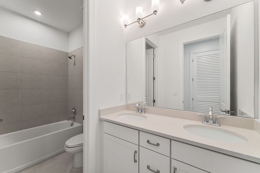 Representative furnished interior of a home built from the Zinnia by Mattamy Homes in Newfield, Palm City (Image 9).
