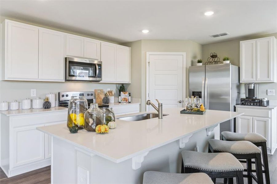 Furnished interior view inside a new home in , Haines City (Image 3).
