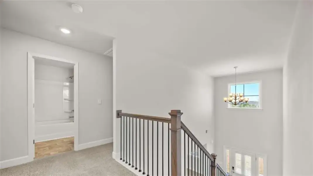 Spacious, unfurnished interior of a new home in Wildwood, Covington (Image 27). Spacious, unfurnished interior of a new home in Wildwood, Covington (Image 27).