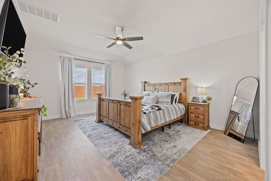 Furnished interior view inside a new home in Hartland Ranch, Lockhart (Image 22). Furnished interior view inside a new home in Hartland Ranch, Lockhart (Image 22).
