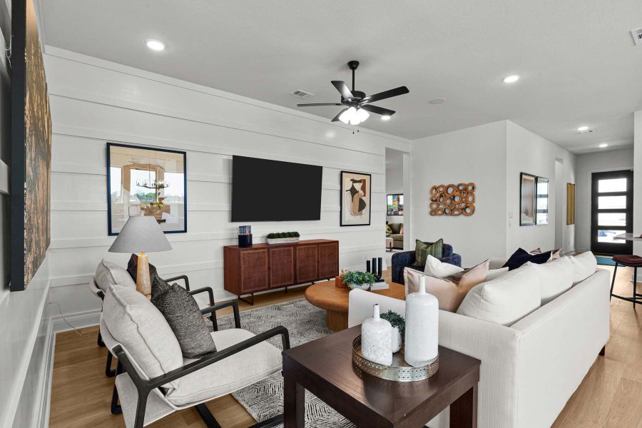 The Hambleton - Living Room The Hambleton - Living Room