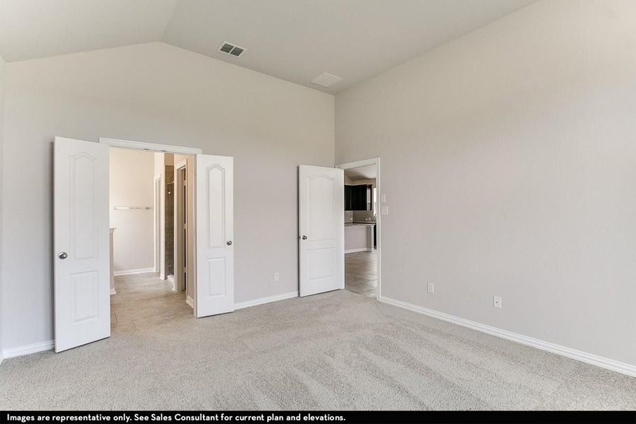 Representative unfurnished interior of a home built from the Apache by CastleRock Communities in Hughes Landing, Dickinson (Image 12).