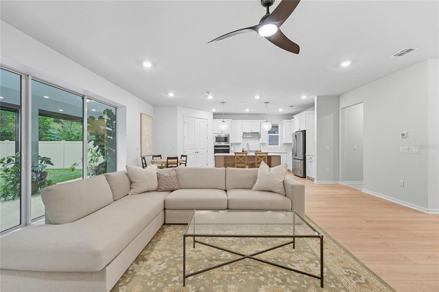 Furnished interior view inside a new home in , Apopka (Image 5). Furnished interior view inside a new home in , Apopka (Image 5).