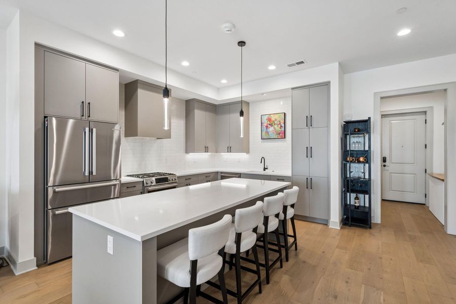 Furnished interior view inside a new home in , Charleston (Image 6).
