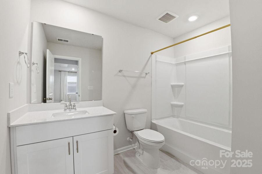 Furnished interior view inside a new home in , York (Image 10). Furnished interior view inside a new home in , York (Image 10).