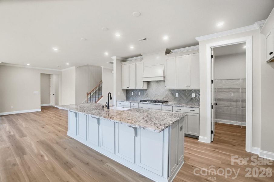 Furnished interior view inside a new home in Blair Place, Monroe (Image 11).