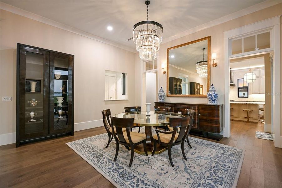 Furnished interior view inside a new home in , Palmetto (Image 52).