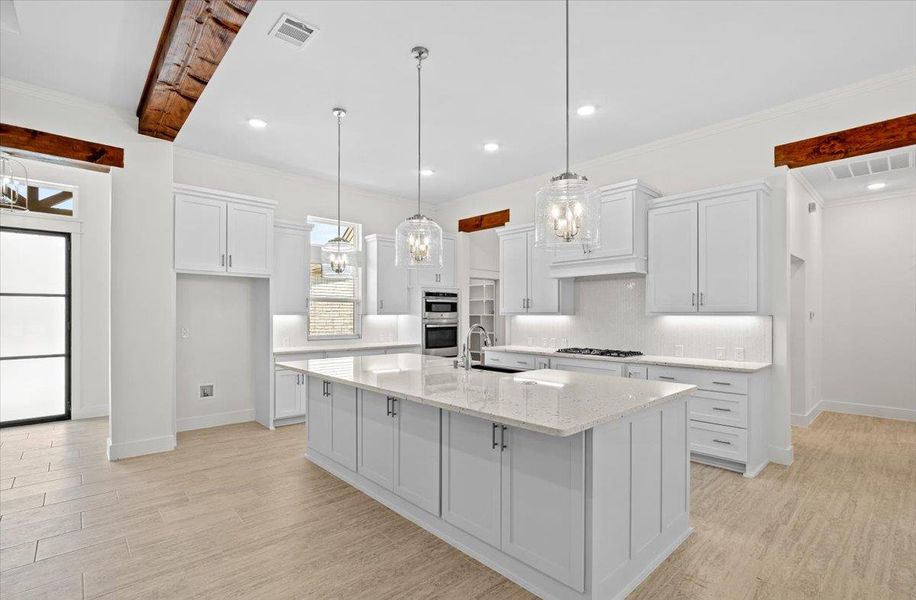 Furnished interior view inside a new home in , Salado (Image 9).