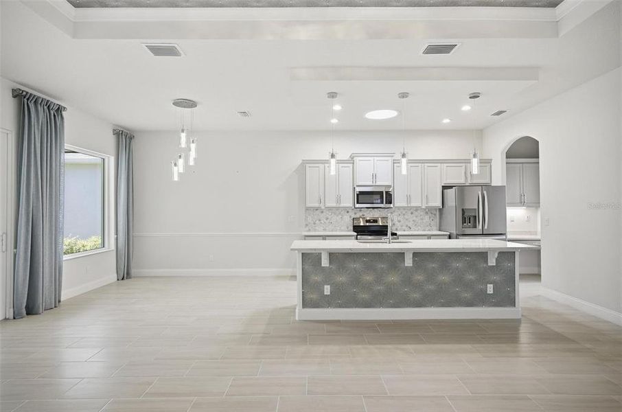 Furnished interior view inside a new home in , Palm Coast (Image 5).