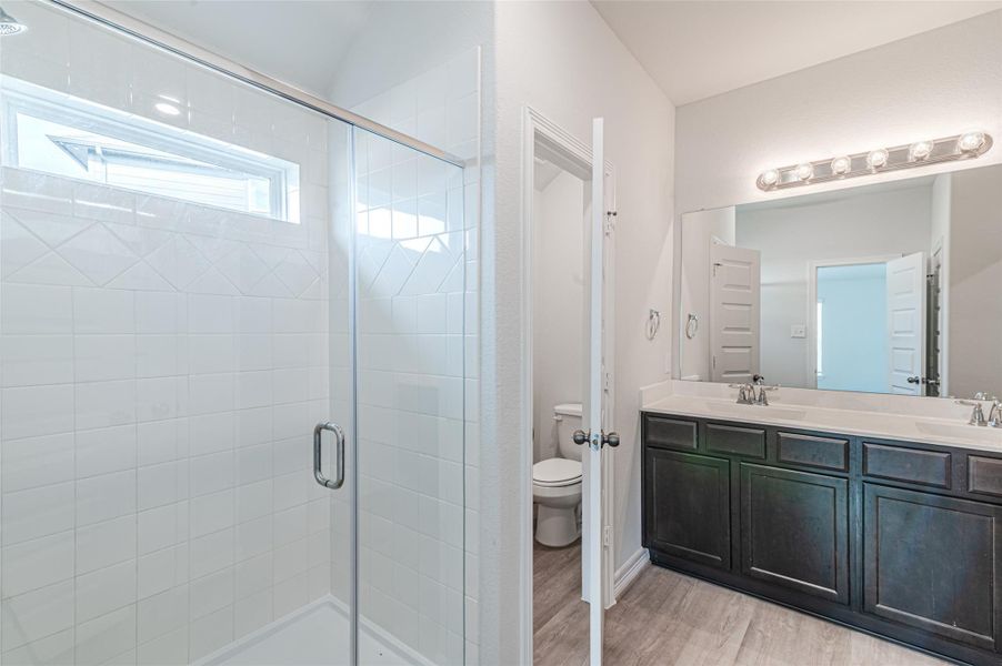 Furnished interior view inside a new home in Marvida, Cypress (Image 14).