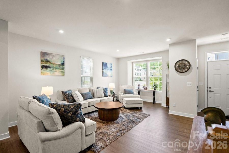 Formal Living Room with Entry