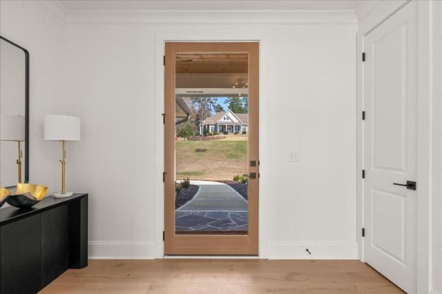 Furnished interior view inside a new home in , Greensboro (Image 31).